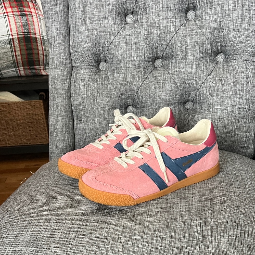 Gola Pink and Navy Sneakers